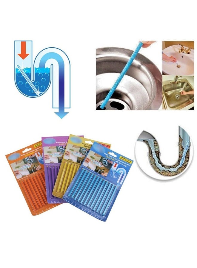 Sinks and drain cleaner, pack containing 12 sticks - Image 1